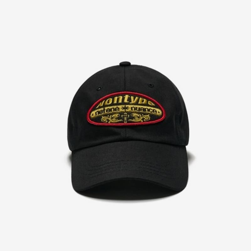 NONTYPE Crest Ball Cap (Black)