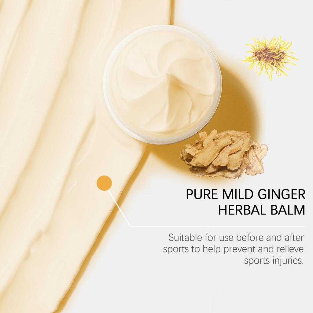 30g Ginger Herbal Care Cream Relieve Joint Muscle Lumbar Elbow Soreness Topical Joint Care Cream