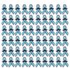 Versatiles Blue Ribbon Butterfly Pin For Clothing Accessories Hats Bags And Family Matching