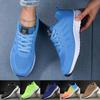 Women's Casual Lace-Up Sneakers - Comfortable Round Toe Low-Top Shoes