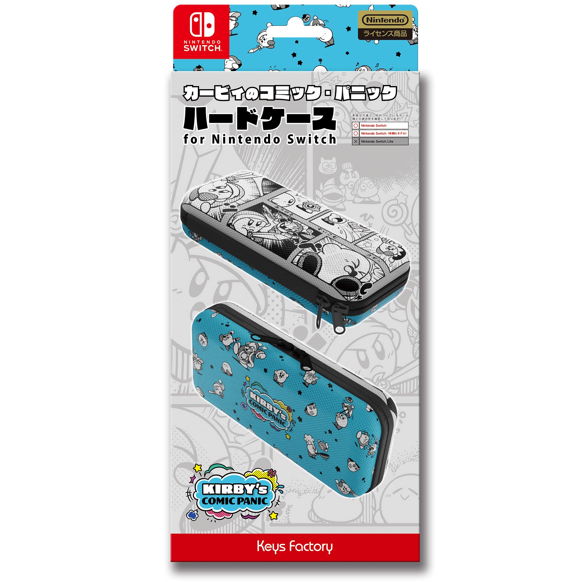 

Licensed Comic Panic Hard Case for Nintendo Switch [Nintendo Product] Kirby s