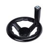 Corrugated Plastic-Steel Three-Spoke Handwheel for Machine Tools and Grinders