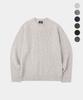LETTERCOMO Heavy Rush Wool Round Knit 6 Colors