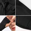 New Women'S T-Shirt Quick Drying Jacket Long Sleeved Yoga Sportswear Fitness Running Slim Fit Top Half Zip Hoodie