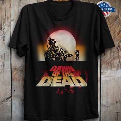 Dawn Of The Dead American Action Horror Film TShirt Zombies George Romero Unisex T-Shirt