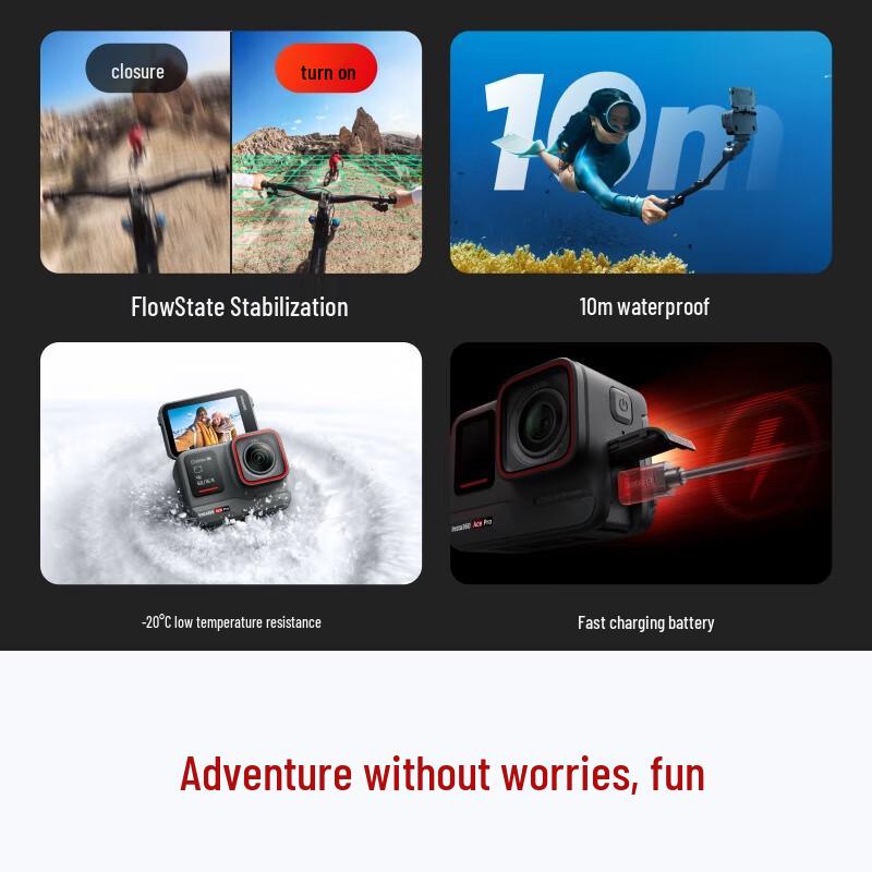 Insta360 Ace Pro 8K Action Camera (CN version)