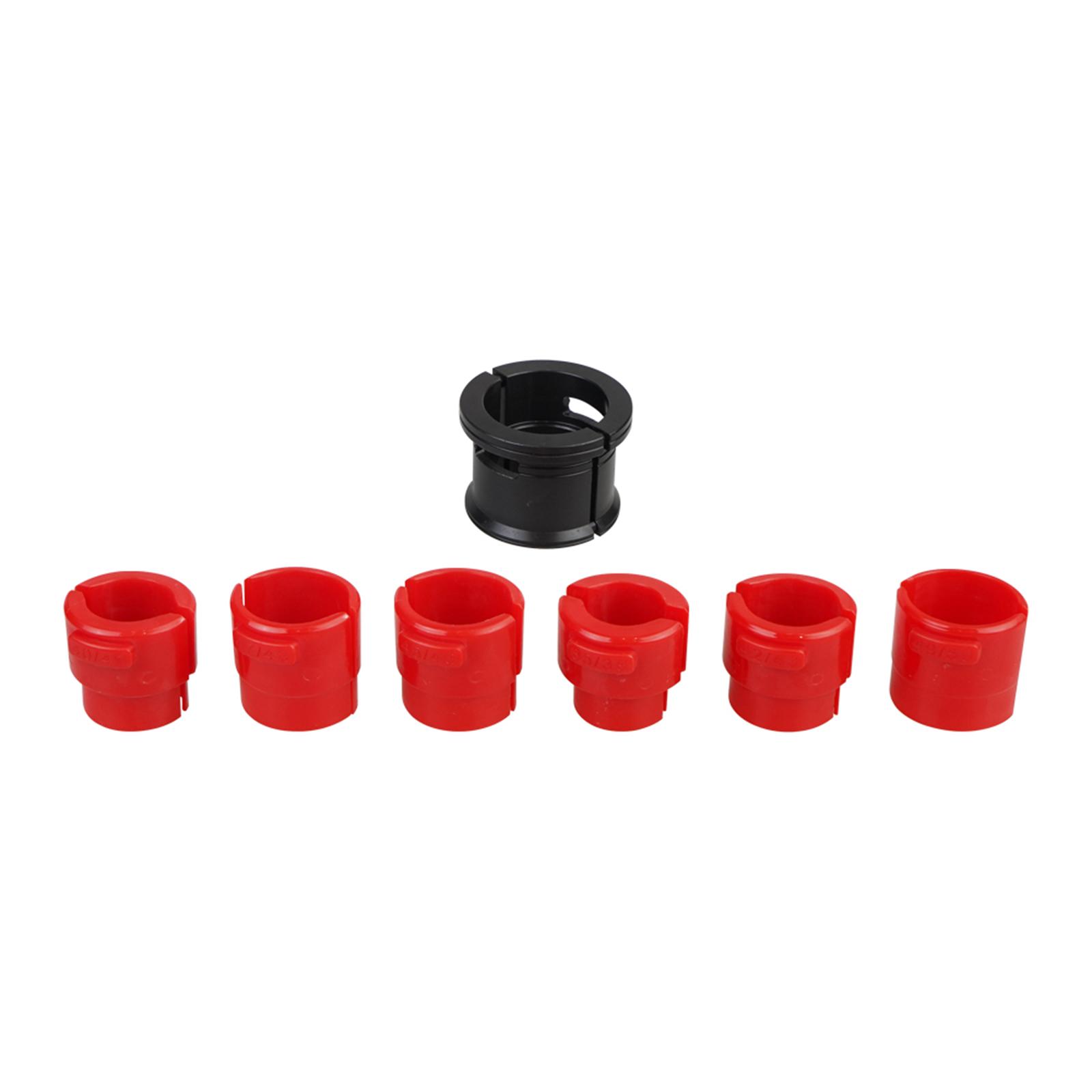 

Motorcycle Fork Driver Tool Kit, 14 Piece Fork Installation Kit with 6 Adapter Sizes 35 36 40 41 42 43 45 46 47 48 49 50mm for ,