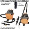 Swivel Head Floor Nozzle Carpet Cleaner Nozzles with 3 Adapters for Use In Portable Extraction and Truck Cleaning Systems