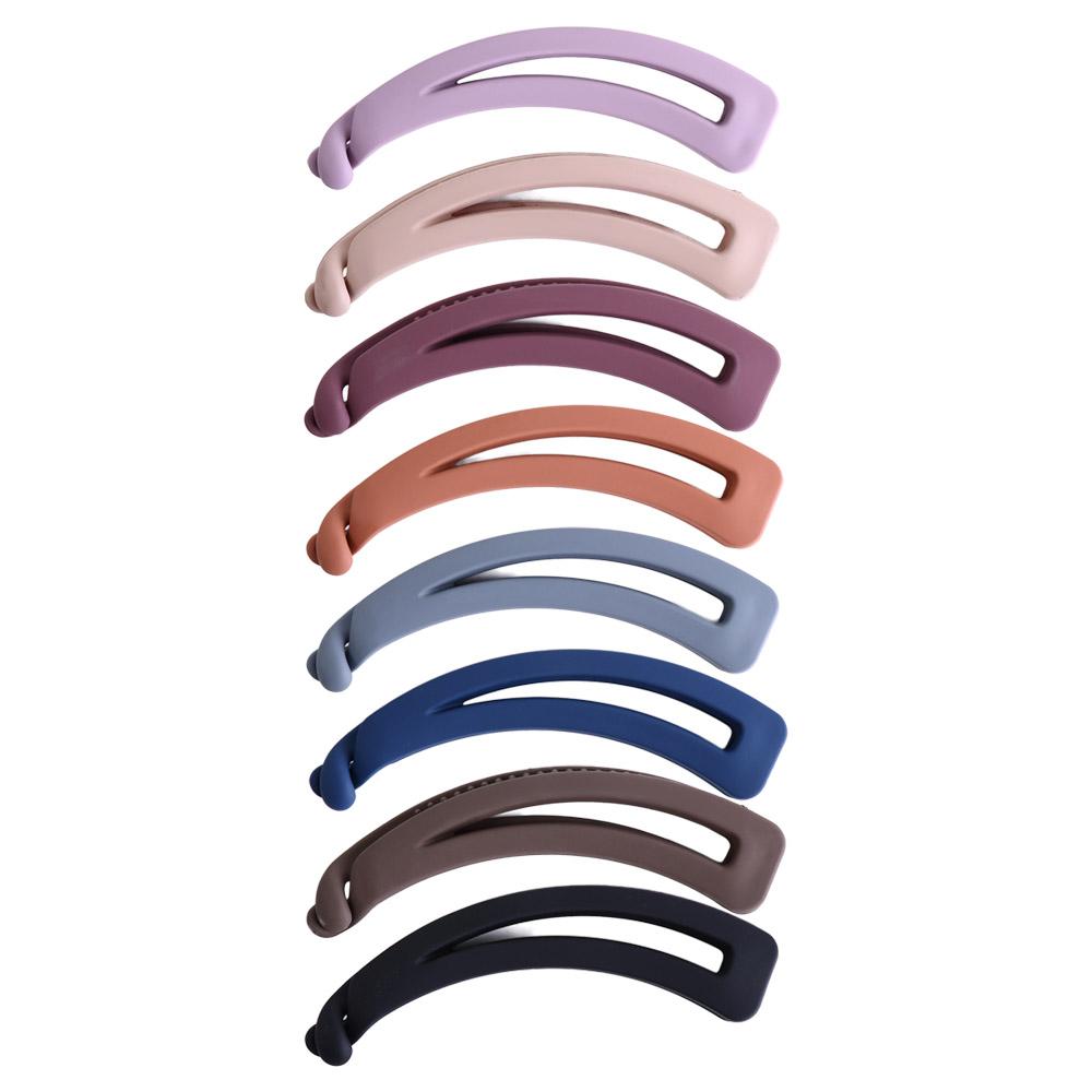 Style Hair Claw For Girl For Women Ponytail Holder Matte Banana Clip Hair Accessories Vertical Clip