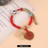 Mountain ghost spending money bracelet, hand-woven retro Tibetan bracelet bracelet, cultural and play accessories
