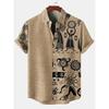 The New Men's Short-Sleeved Shirt For Summer Is Breathable Lightweight Casual And Fashionable With 3D Printing