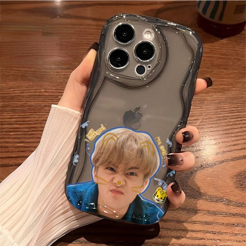 Phone Case For Iphone14 XS Plus 13 Max XR 12 7 X Pro 8 11 Straight TPU Case Cover Korean Style