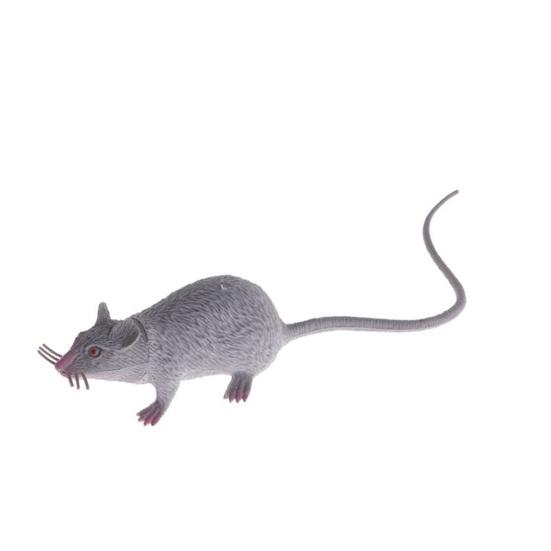 1Pc Plastic Rats Mouse Model Figures Kids Halloween Tricks Pranks Props Toy
