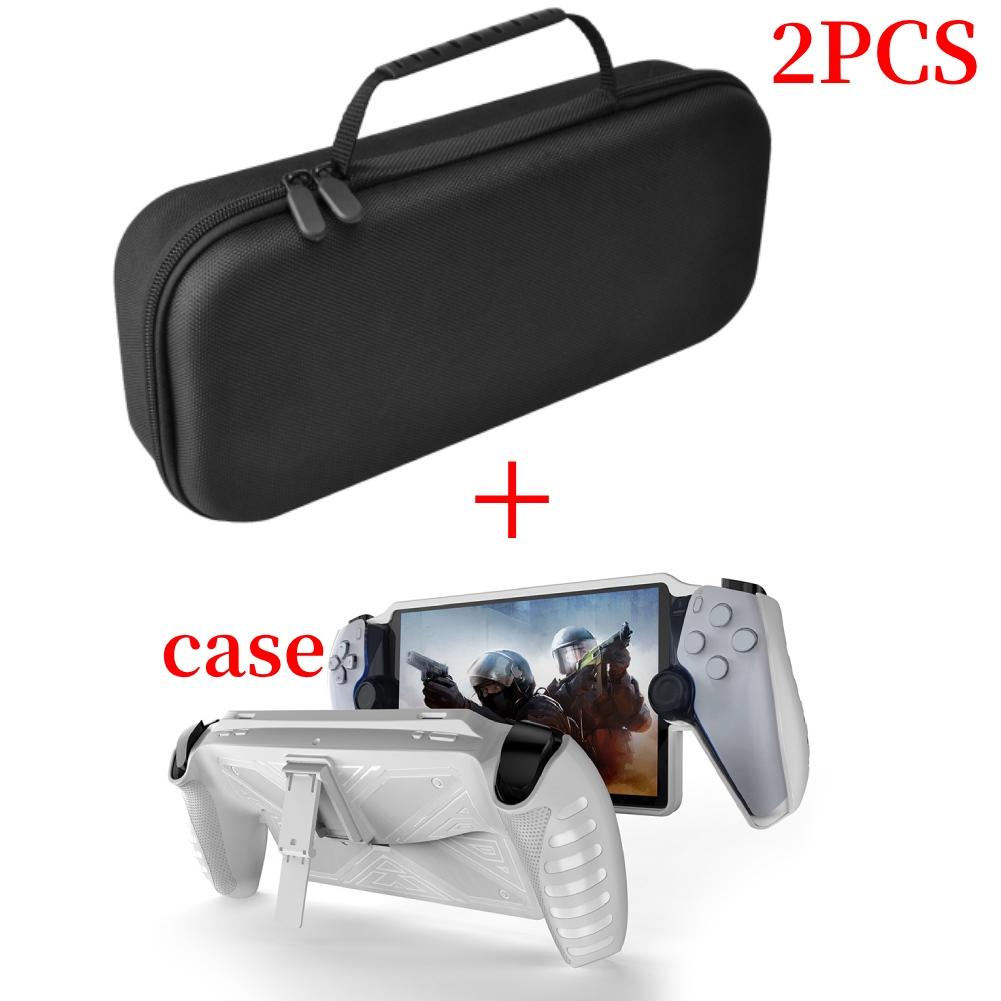 Bag For PS Portal Case Travel Carrying Case Handheld Game Console Protective Hard Bag For PlayStation 5 Portal Console Accessory