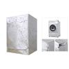 New Universal Washing Machine Cover With Roll Edge Silver Washer Dryer Cover Waterproof Cover For Front Loading Machine