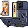Case for Xiaomi Redmi Note 12 - Xiaomi - Shockproof - Navy Blue - Camera Protection - 2 Tempered Glasses