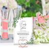 30Pcs Double Heart Shape Metal Memo Holder Triangle Table Placecard Holder Photo Clip Card Stand Wedding Banquet Heart Message Holder
