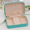 Minimalist Leather Jewelry Travel Storage Box