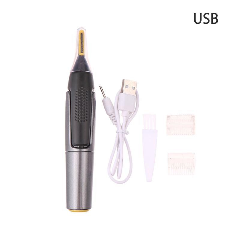 Ultra Thin Precision Trimmer Electric Nose Hair Trimmer Mini Portable Ear Trimmer For Men Nose Hair Shaver Waterproof Safe Clean