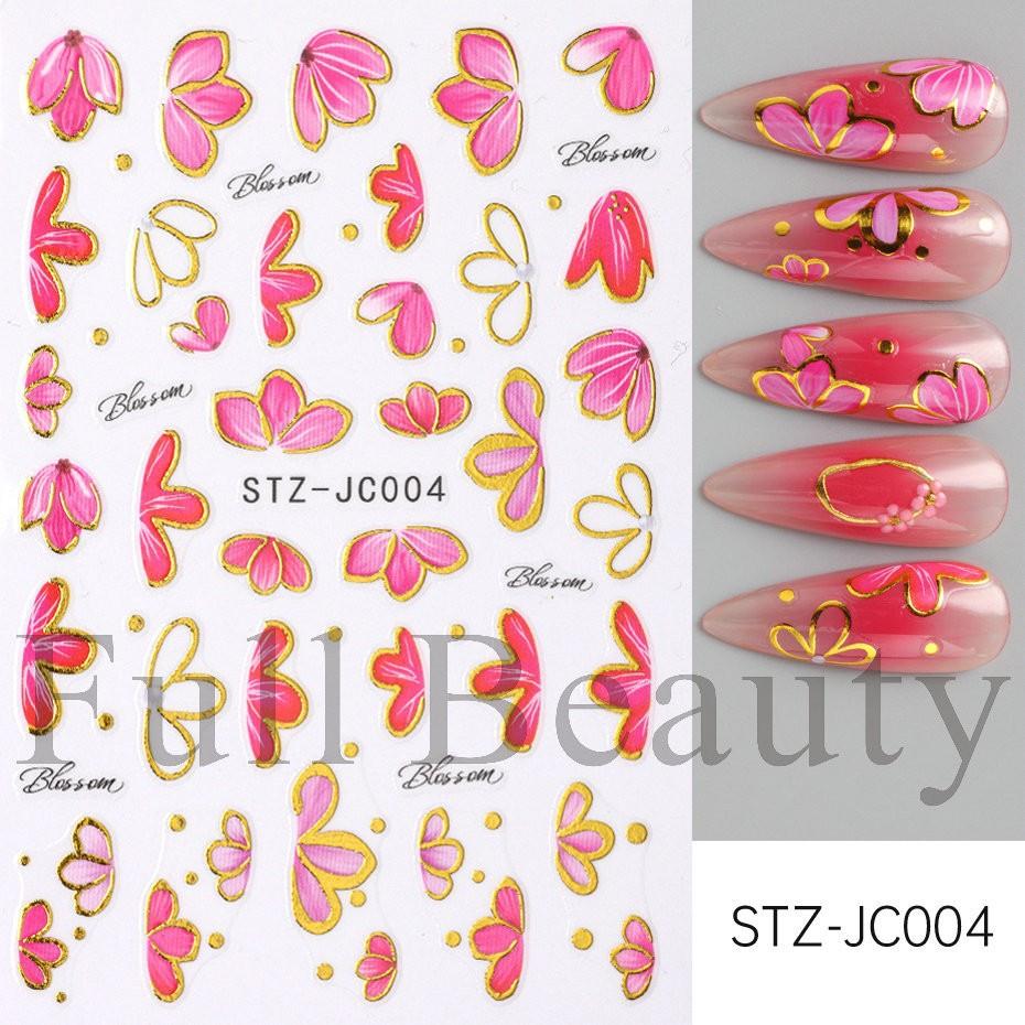 New nail art stickers ins autumn pumpkin retro plaid thorn lines thanksgiving adhesive nail stickers