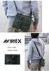 AVIREX Eagle Shoulder Waist and Hip Design for Men and AVX342L Bag, Pouch, Bag, 2-Way Women, (Avirex-013) (Khaki)