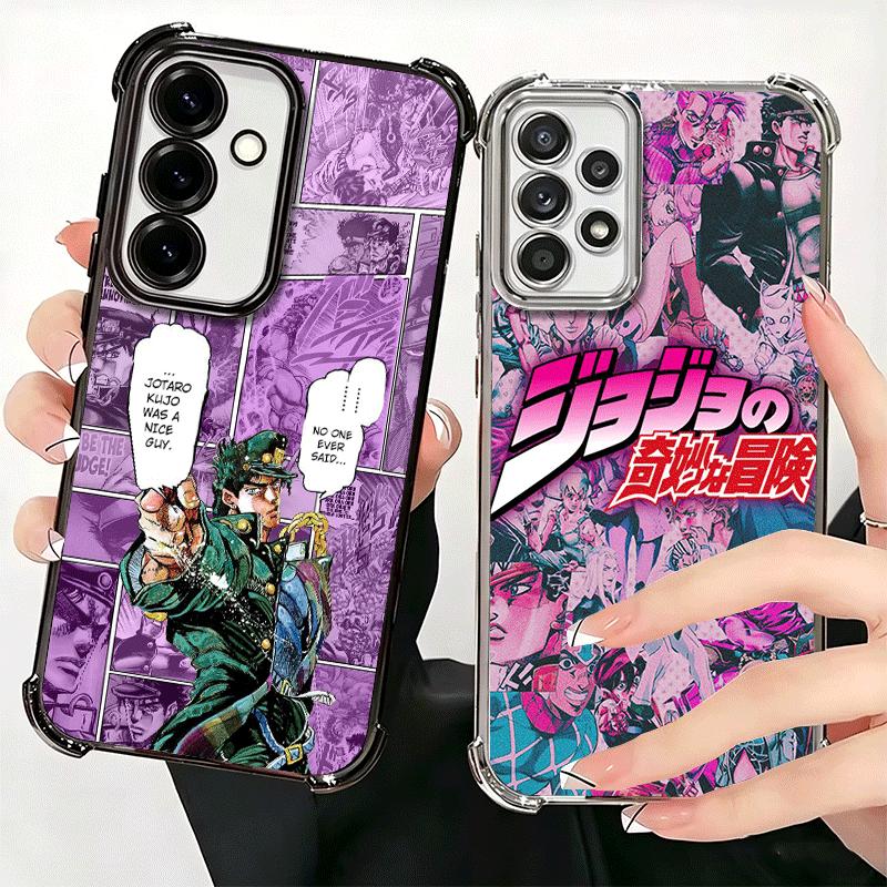 JoJo Adventure Kujo Jotaro Soft Phone Case For Samsung A17 A27 A07 A37 A57 A16 A56 A15 A55 A14 A54 A13 A53 A26 A36 A25 A35 A24 A