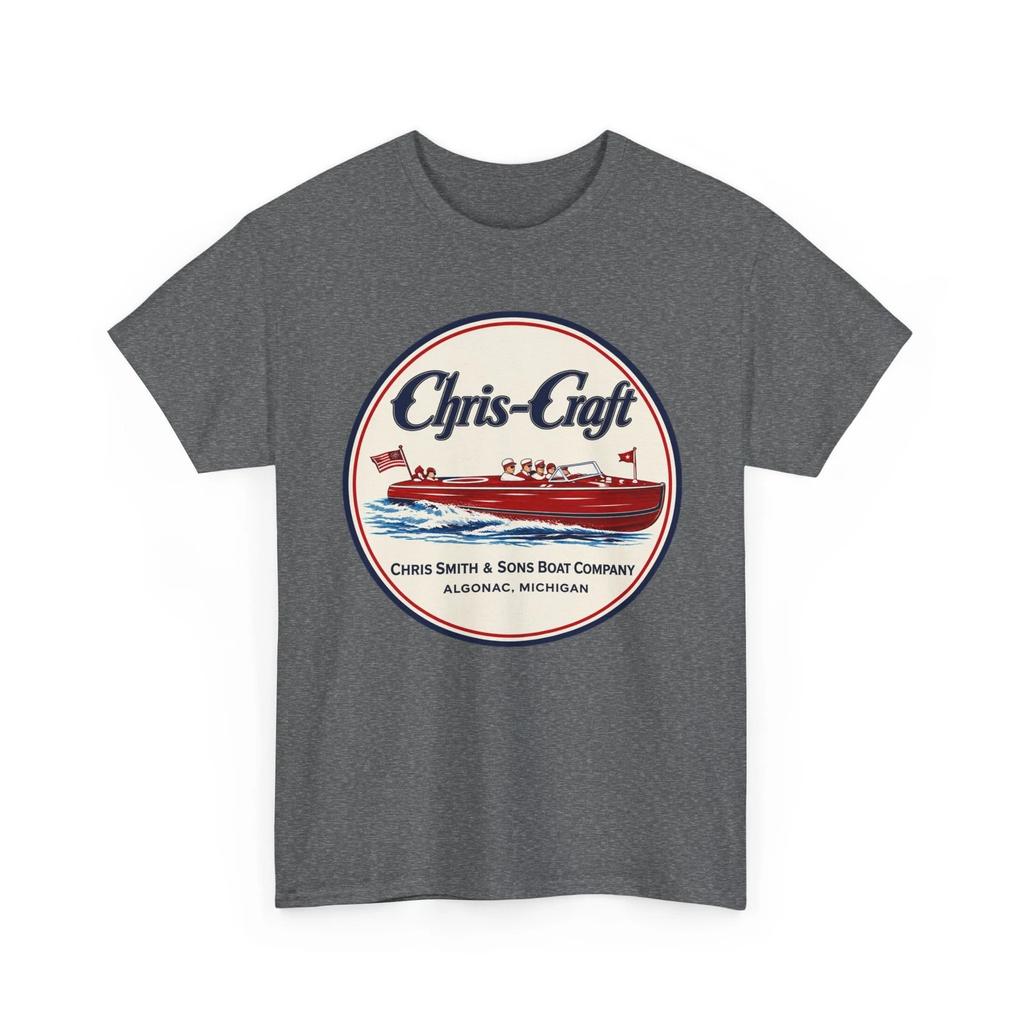 Chris-Craft Chris Smith & Sons Algonac MI Antique Classic Boats Boating T-Shirt