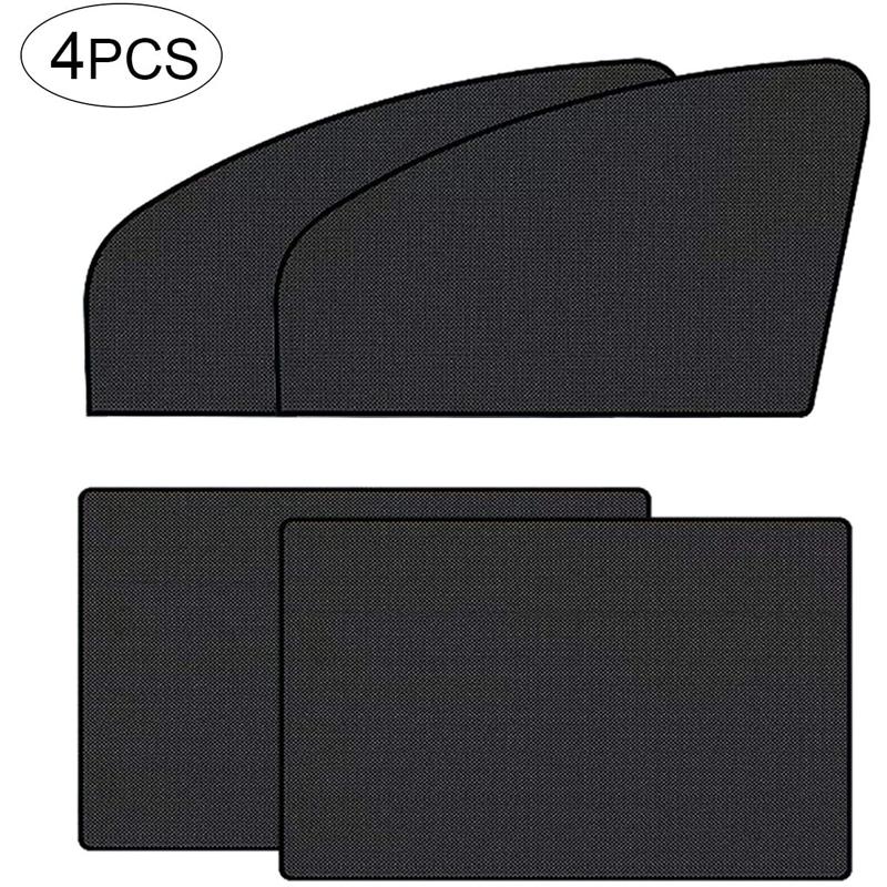 Magnetic Car Sun Shade UV Protection Car Curtain Car Window Sunshade Side Window Mesh Sun Visor Summer Protection Window Film