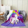 Dog Side My Side Throw Blanket Funny Pet Lover Design for Living Room Decor Gift for DogOwner Gift for Her 70x100
