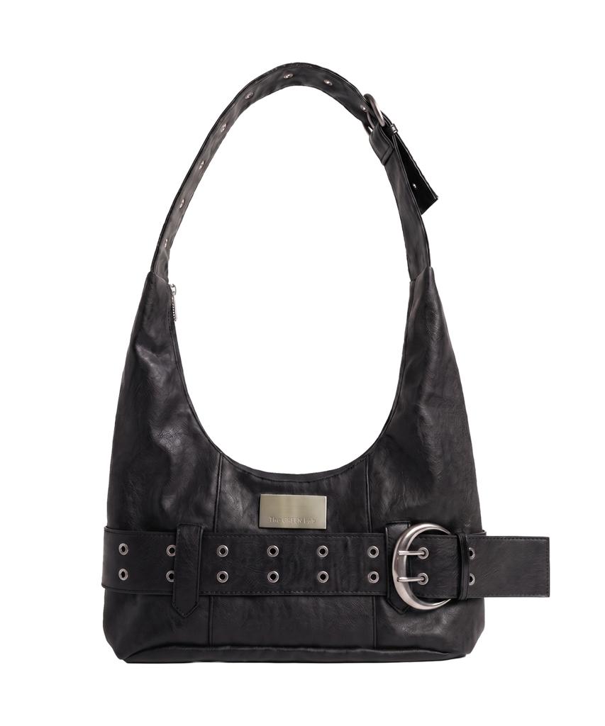 The Green Lab Vintage Y2K Belt Bag [Black]