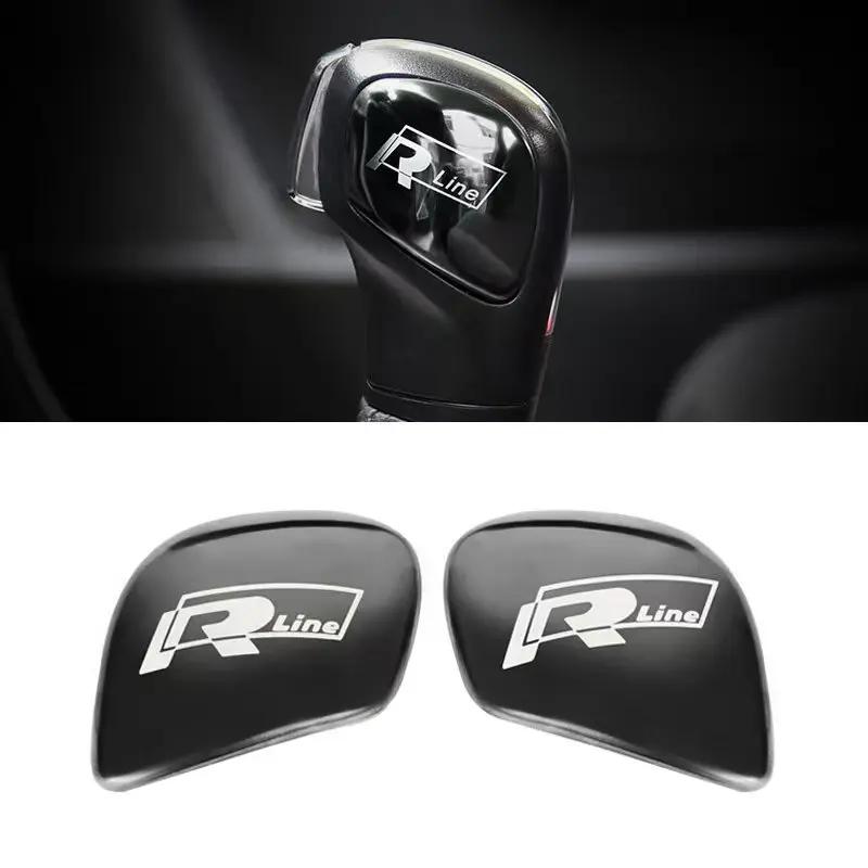 2026 Caldo Per Volkswagen VW Auto Cambio Controllo Leva Cambio Adesivi Maniglia Leva Cambio Accessori Per VW GTI Polo Golf Passat Ti