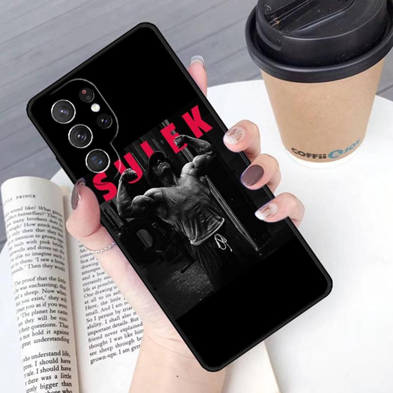 Bodybuilder phone case Cover For Samsung Galaxy S24 S25 Ultra S21 S22 Ultra S10E Note 10 Plus Note 20 FE S23