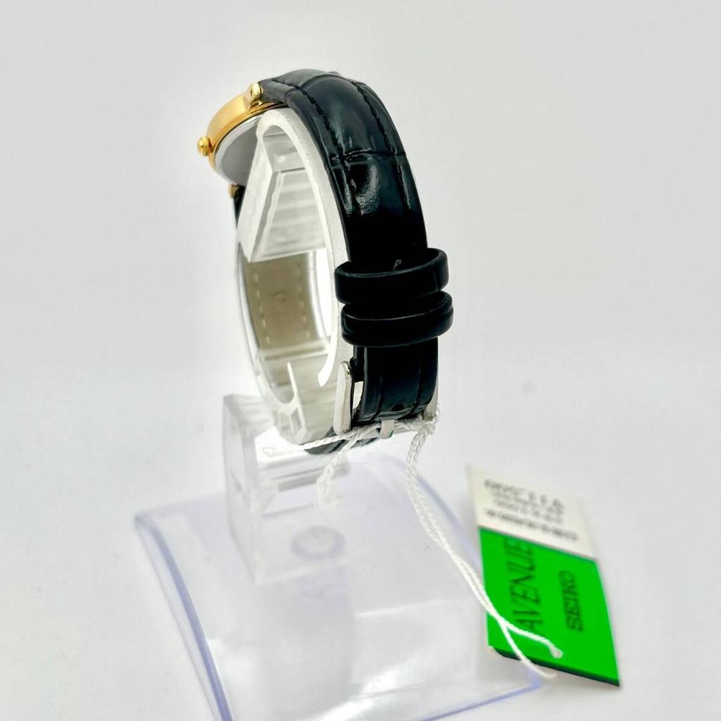 SEIKO AVENUE Watch Gold 810941 New Strap [Display Item/ New Battery] Ladies' 1F21-0C40