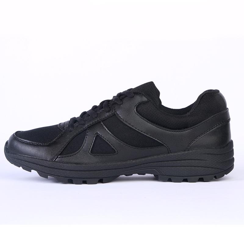 Men's Black Wear-Resistant Ultra-Light Running & Training Shoes for Firefighting and Military Fans