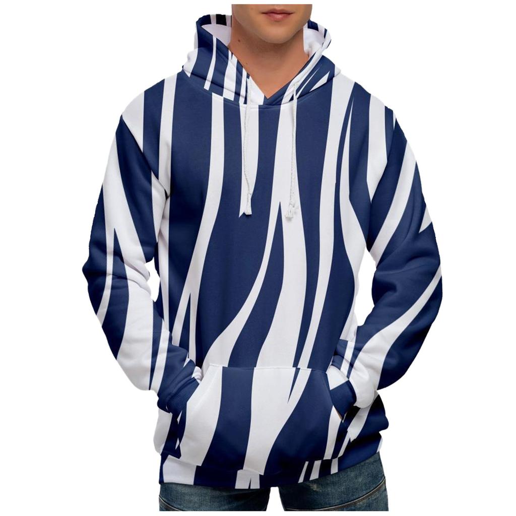 Motetrykk Løs Langermet hettegenser for menn og kvinner