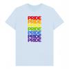 Apoh Unisex Adult Pride Rainbow T-Shirt