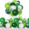 Set de 50 ballons verts de 12 pouces, adapté pour les mariages, les anniversaires, les fêtes à thème, les enterrements de vie de célibataire, les réunions de famille