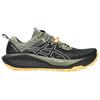 New Asics GEL TRABUCO 13 Support Low Top Running Shoes Men's Black Green 1011B973-002