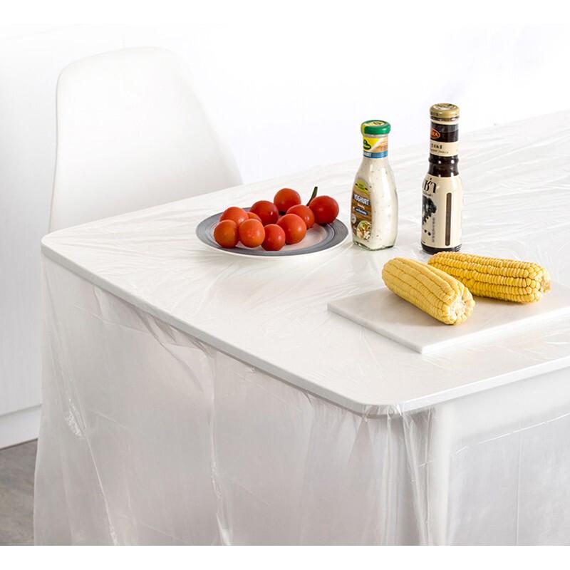 Chahua Disposable Thickened Clear Plastic Tablecloth