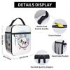 Maries Cat Insulated Lunch Bag Portable Meal Container Cooler Bag Tote Lunch Box School  Travel Men Women