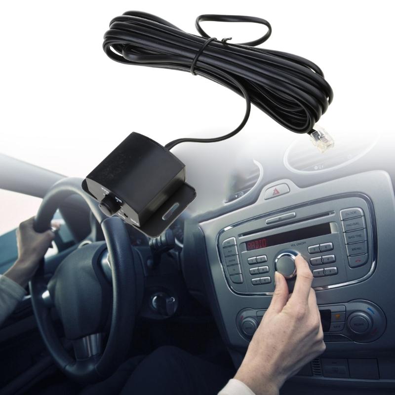 General Car Amplifier Volumes Control Knob  Bass Gains Regulator Dashboard Mountable Volumes Control for Subwoofer