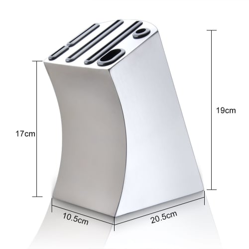 Stainless Steel Knife Stand, Knife Rack, Holds Deba Knives, Case, Holder, Kitchen Storage, Multi-Purpose, Antibacterial, Kitchen Utensils