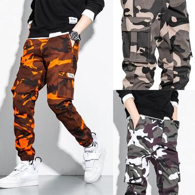 Pantalon pour homme grande taille 8XL, style hip-hop, sarouel plissé, pantalon de sport pour homme, pantalon multi-poches pour homme