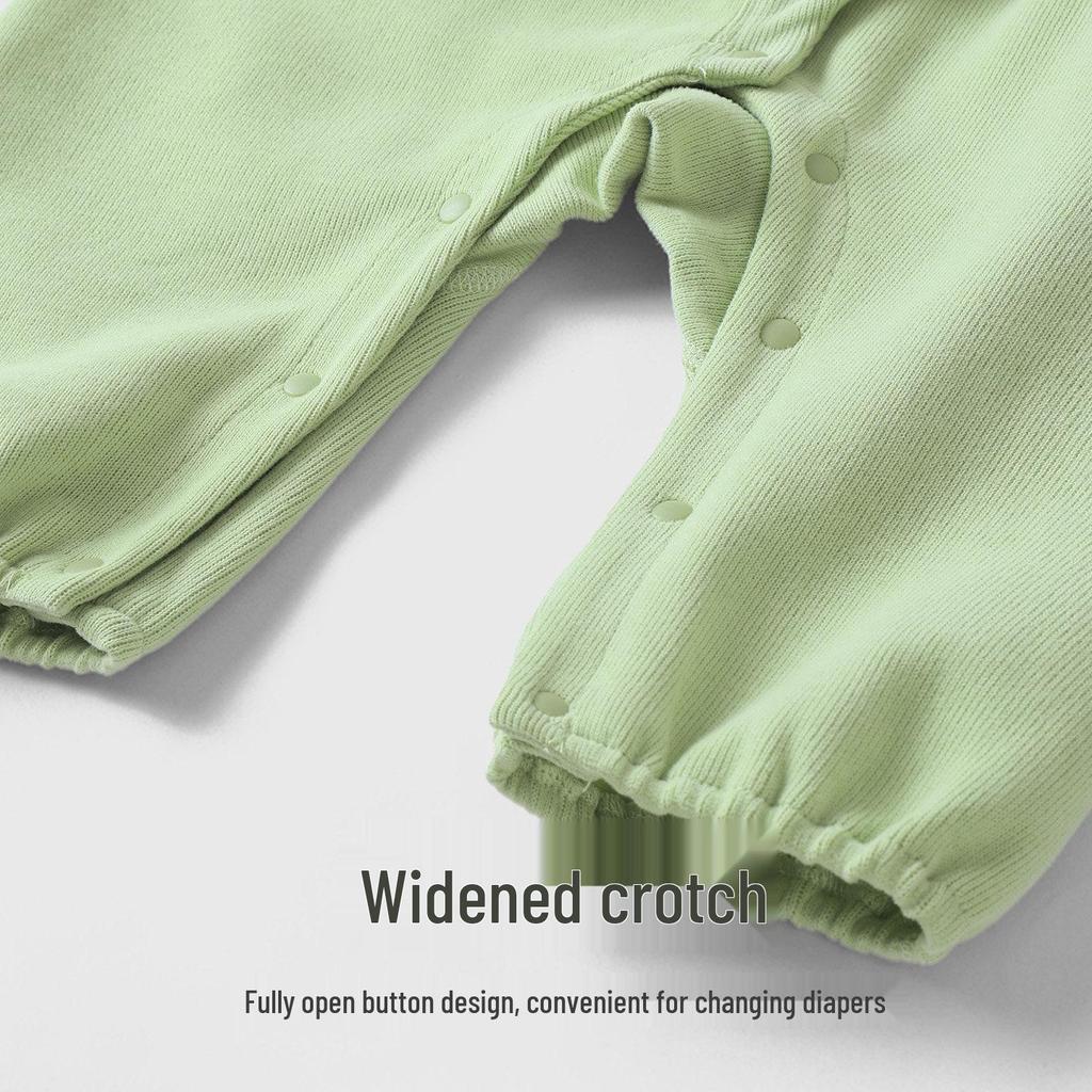 Youqi Baby Carrier Bodysuit Set: Long Sleeve, Open Crotch, Spring & Autumn 2026 Style