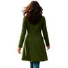 Mäntel für Damen Einreihiger Trenchcoat Mode A-Linie Herbst Winter Jacken
