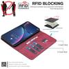 Wallet Case for Poco X8 Pro 5G - Leather/PU, Red