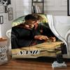 Custom Name "Harry Potter's Magical Moment" blanket for Couch & Bed, Plush Cozy Fuzzy Blanket Super Soft & Warm Blankets for Fall and Winter. 0908111