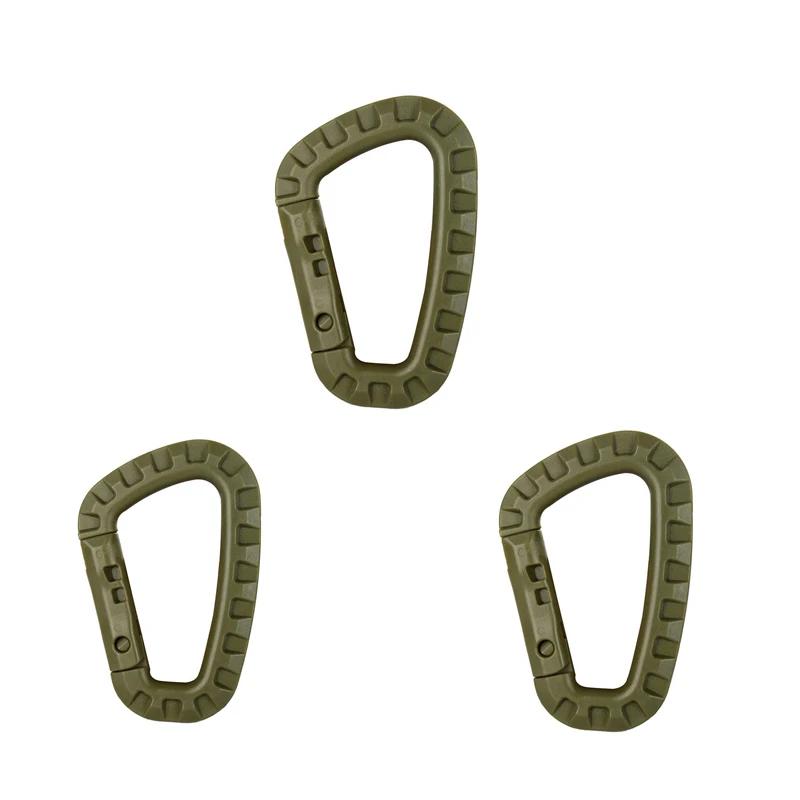 Outdoor Mountaineering Tactics Hanging Buckle Plastic Mountaineering Buckle Nylon Mountaineering Bag Hanging Key D Buckle