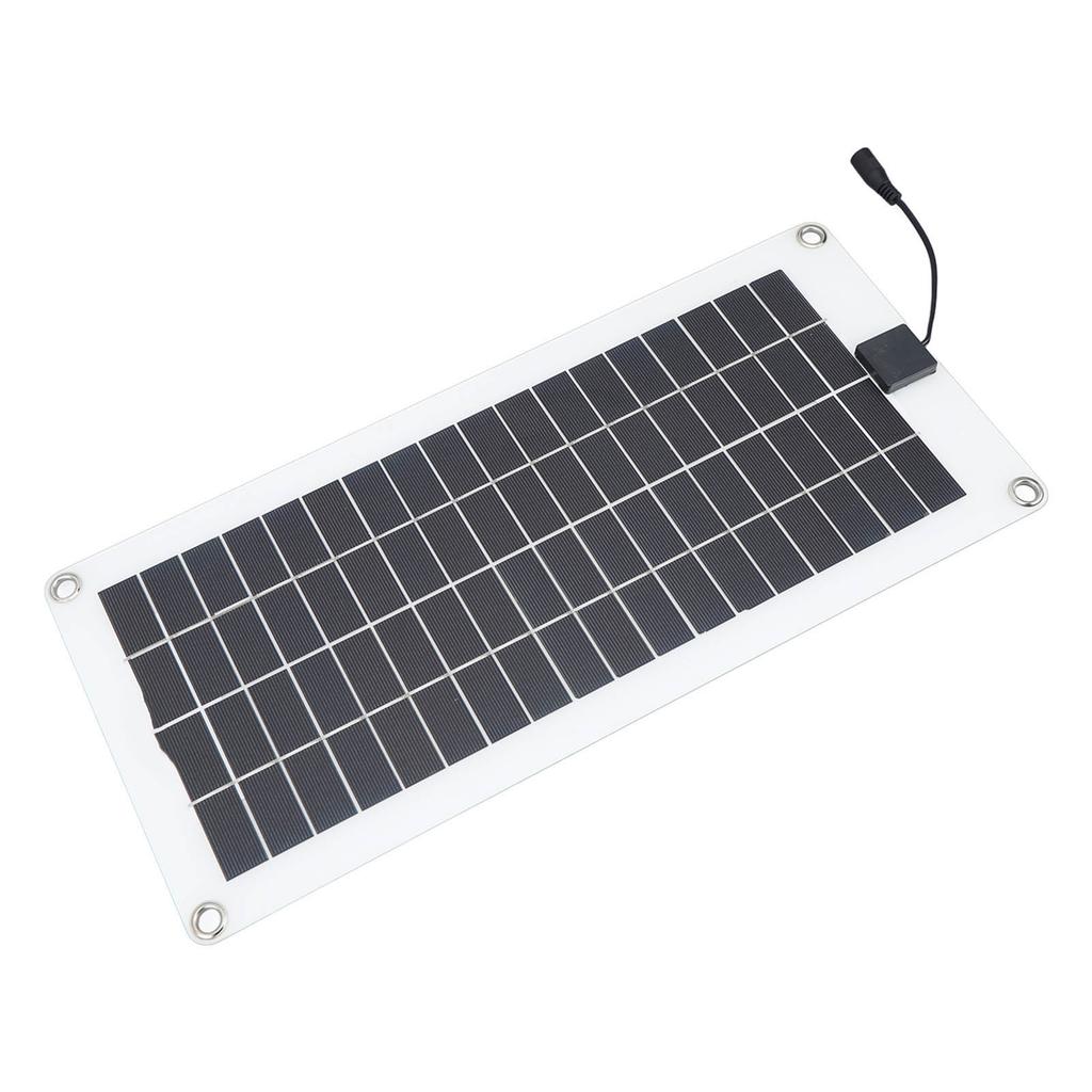 Solar Panel Kit 30W 12V Polycrystalline Waterproof Solar Panel Kit with Battery Clip