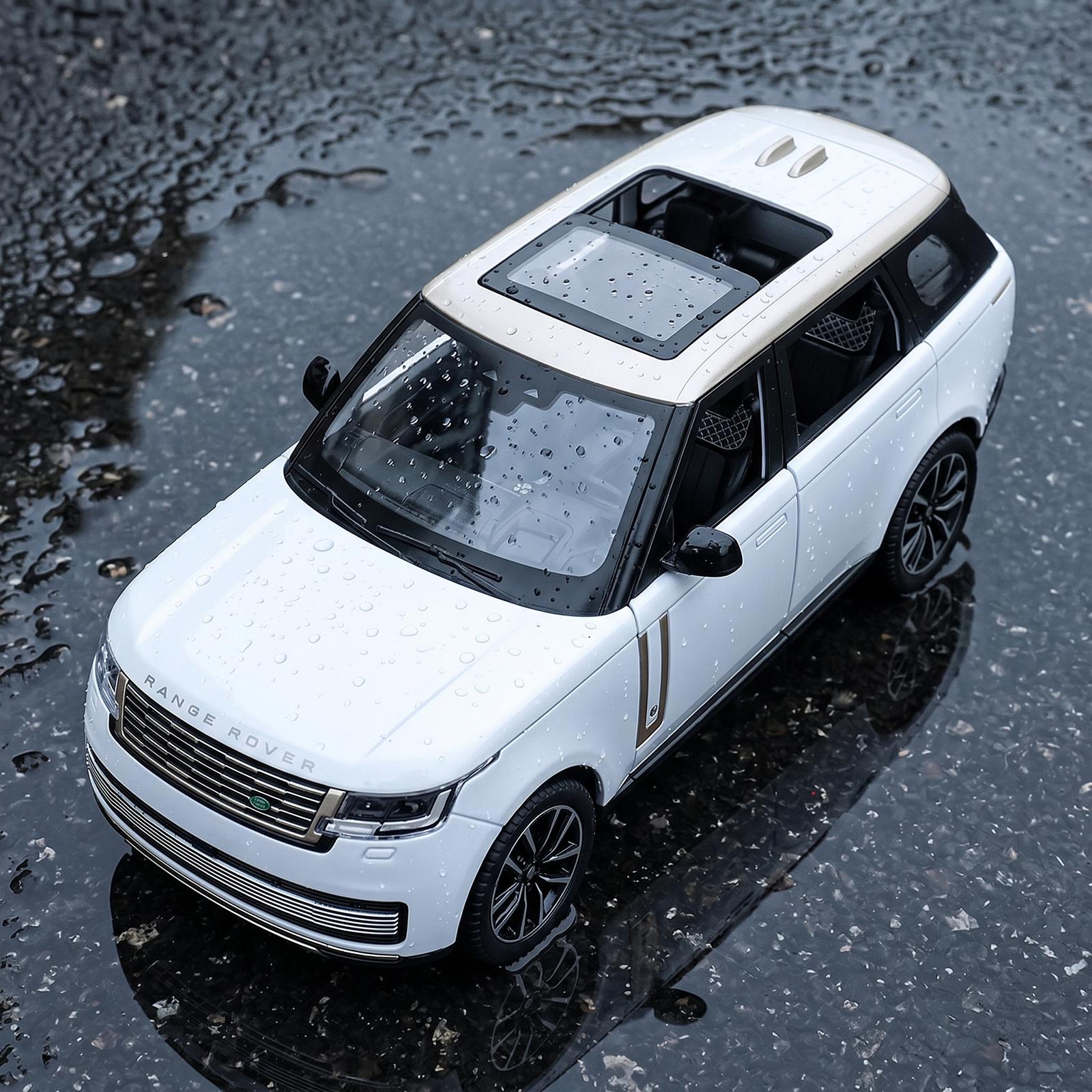 Linyi Toy Car 1:24 Range Rover Sv L405 & 50Th Anniversary Autobiography Luxury Flagship Suv Alloy Metal Diecast Model Car Simulation Gift